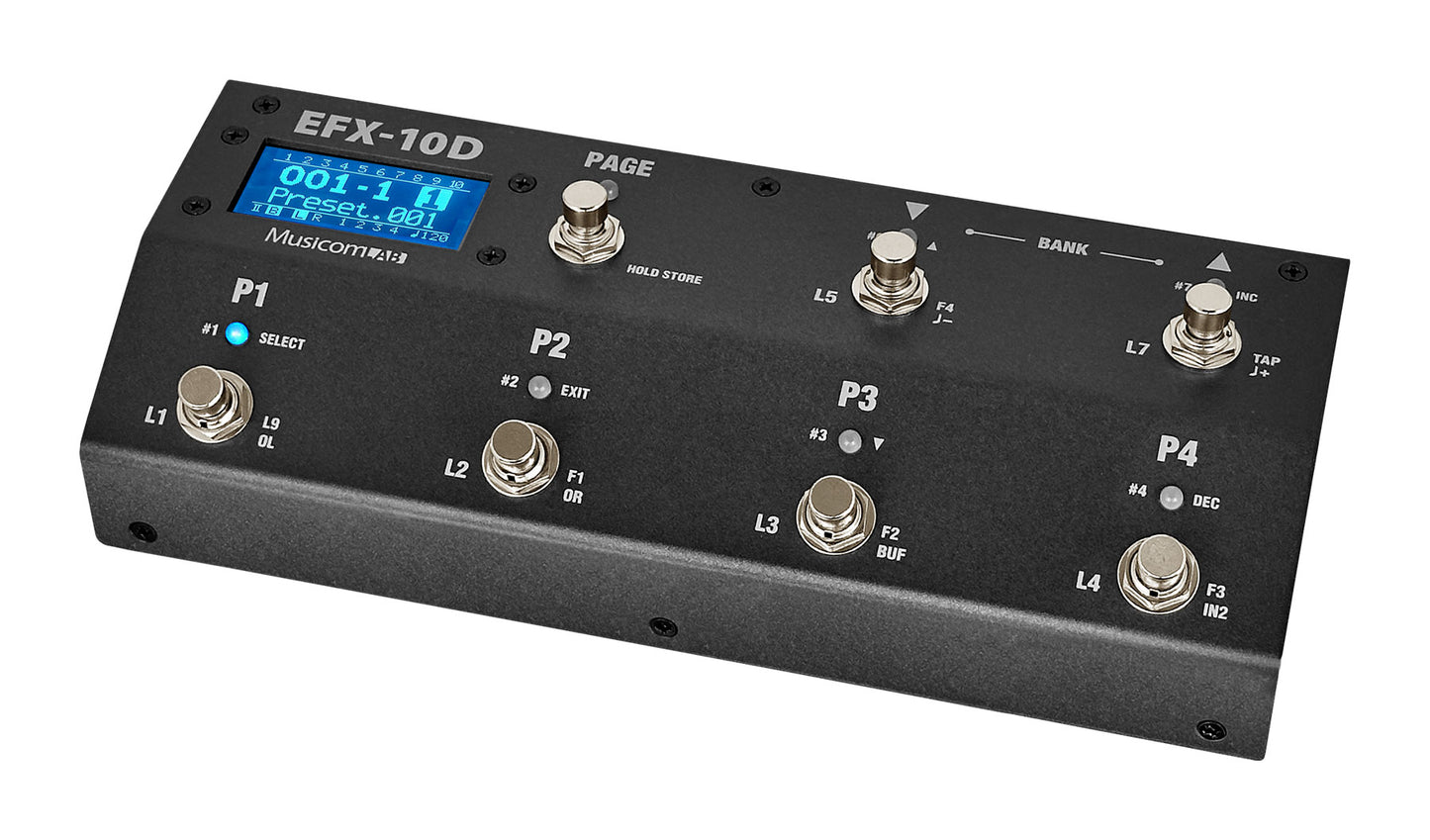 MusicomLAB EFX-10D Audio Controller