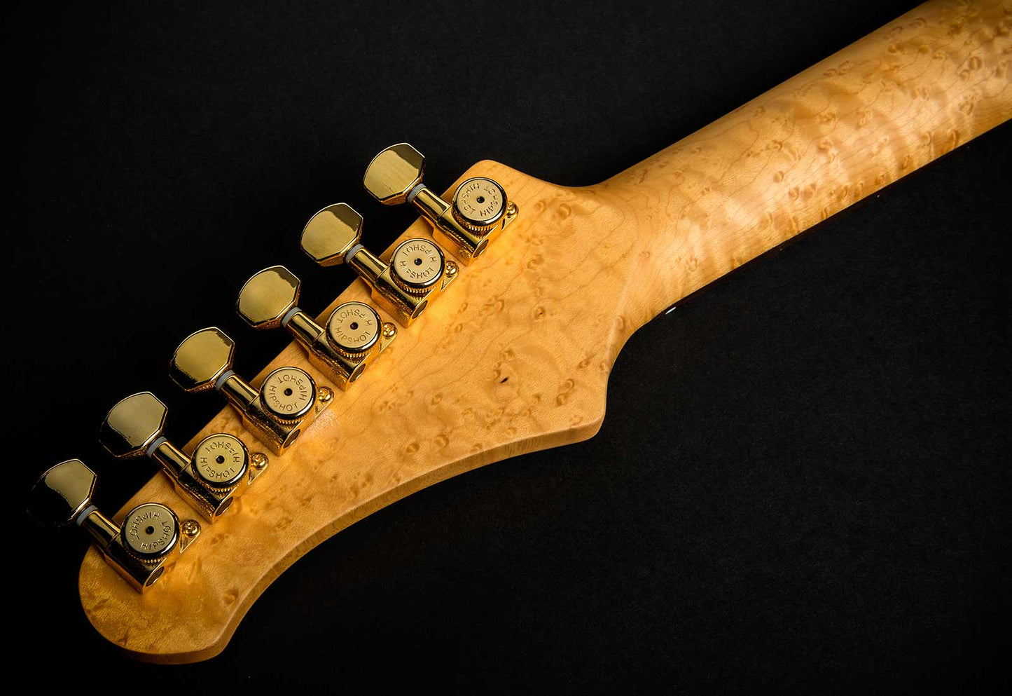 Chris Campbell Guitars Custom Shop Modern Caldera Burst Presentation Quilt