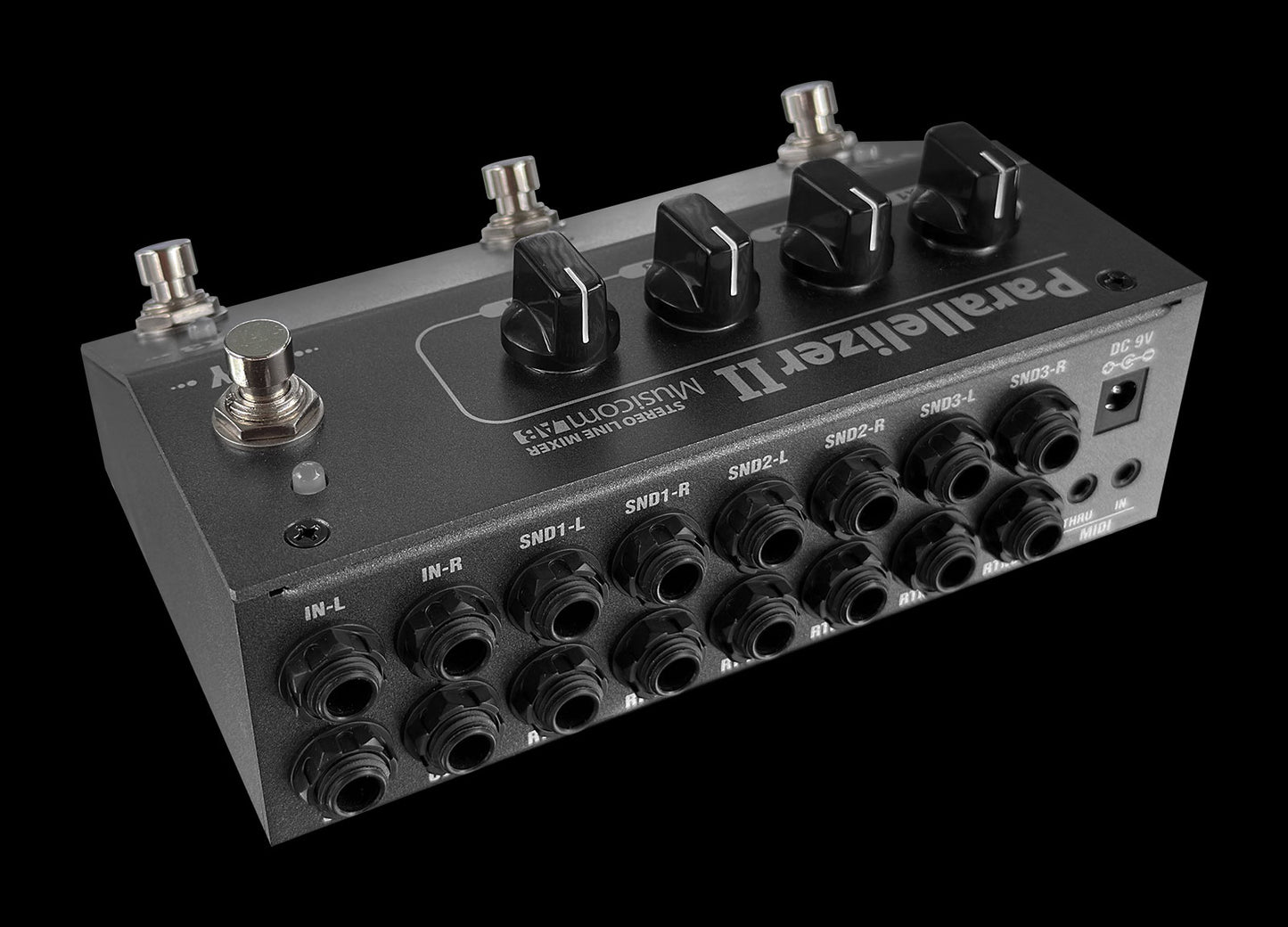 stereo mixer pedal MusicomLAB Parallelizer II Stereo Line Mixer – Santa Cruz Music
