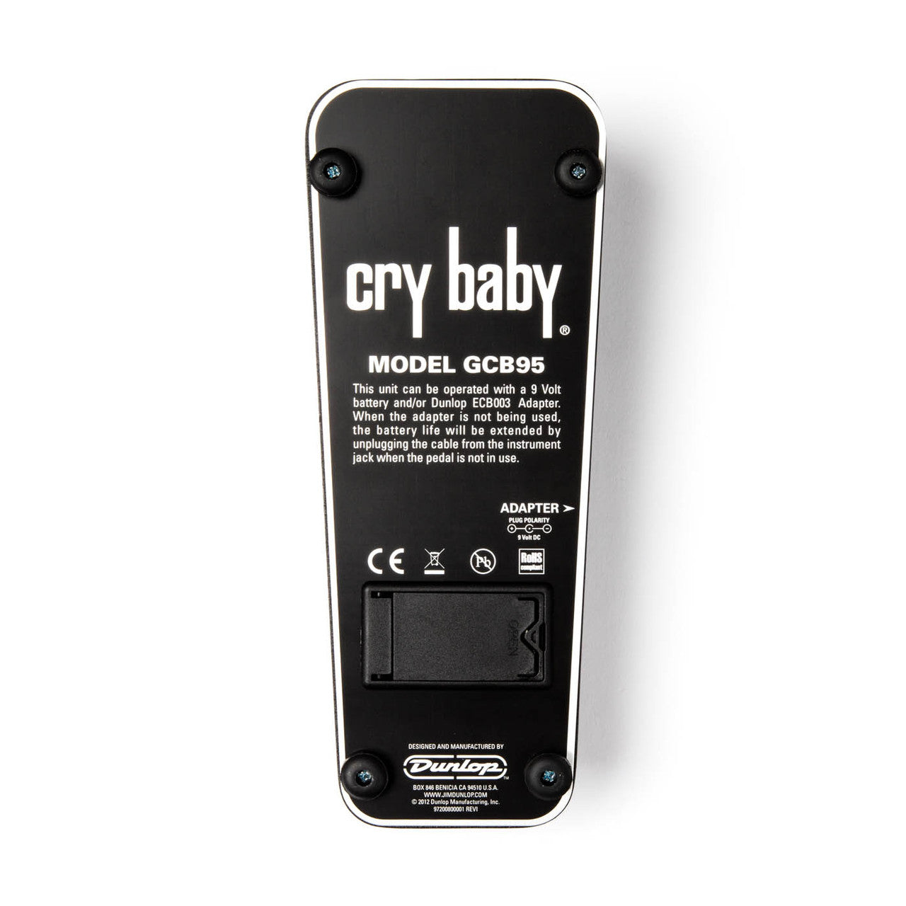 Dunlop GCB95 Cry Baby Standard Wah Pedal