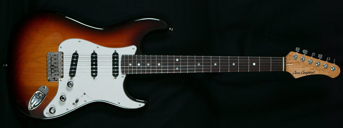 Chris Campbell Guitars Custom Shop Custom Classic Vintage Sunburst