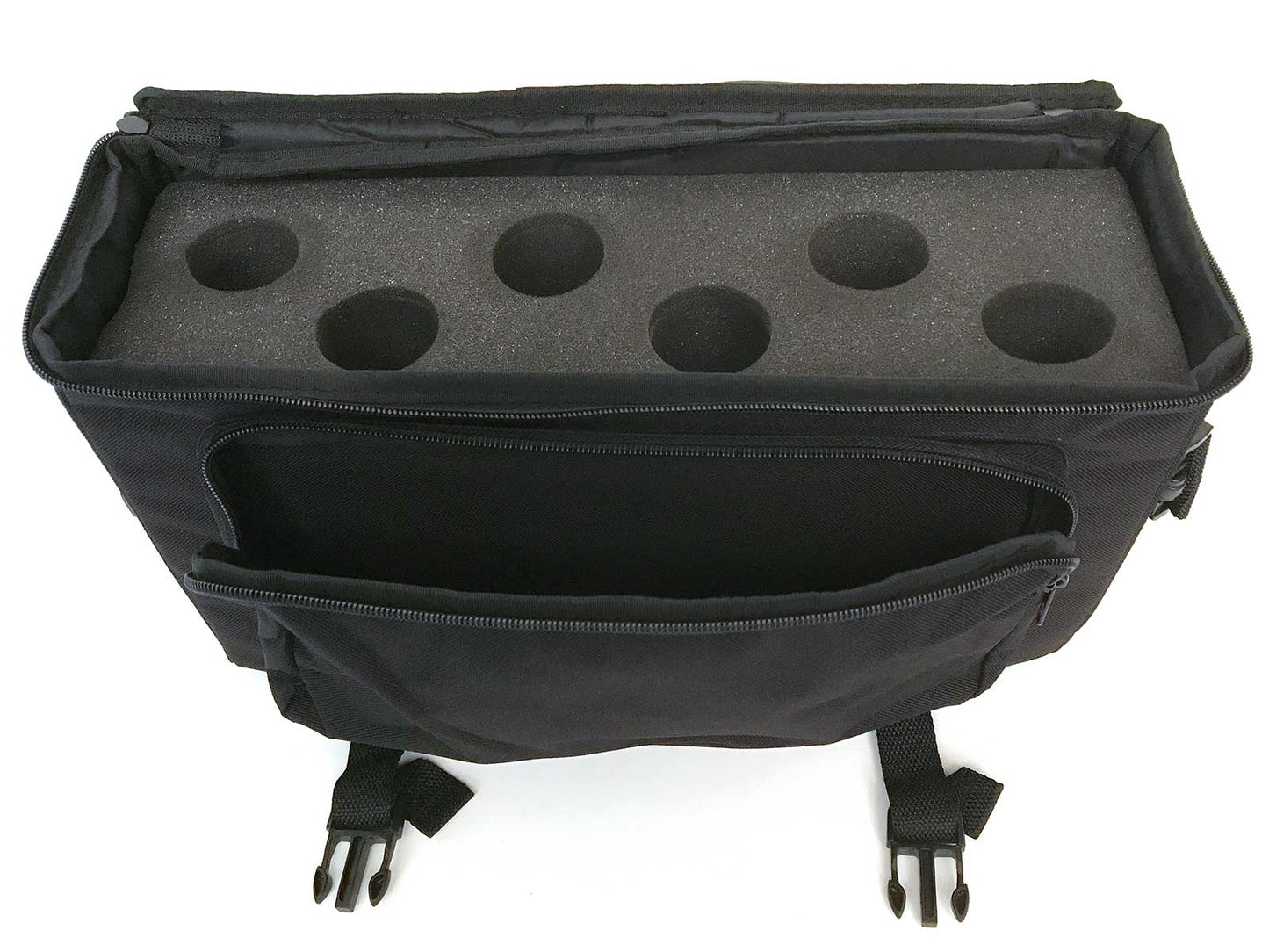 Kaces Kpmb 6 Microphone Soft Case Messenger Bag Style
