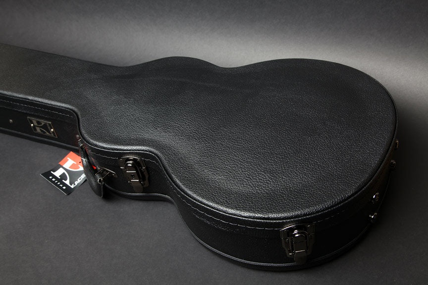 Kaces Khe Lp3 Lp Style Hardshell Electric Guitar Case Black / Plush Interior