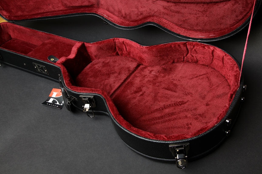 Kaces Khe Lp3 Lp Style Hardshell Electric Guitar Case Black / Plush Interior